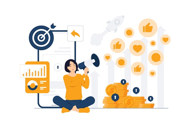 social-media-influencer-broadcasting-marketing-announcement-in-megaphone-for-advertising-message-to-clients-concept-illustration